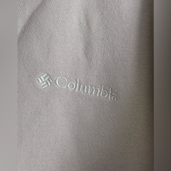 Columbia 1/4 Zip Mock Neck Sweatshirt - Men’s XL - Creamy Beige - Picture 3 of 10